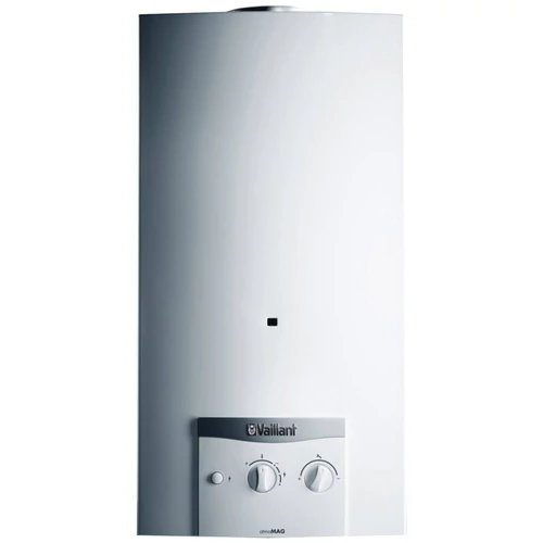 Vaillant Vízmelegítő készülékek  Átfolyó rendszerű gázüzemű készülékek  Kéményes modellek low NOx égővel atmoMAG mini 114/1 G (H-HU) Kéményes, átfolyó rendszerű vízmelegítő 0010022603 Gázüzemű, átfolyó rendszerű kéményes vízmelegítő. Önálló vagy akár több