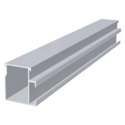Vaillant Napelemes rendszerek  Napelemek és rögzítő rendszerek auroPOWER napelemes rendszerhez alumínium sín (ezüst - 12 db), 40 x 37 x 2150 mm 0010036577 Hossza 2150 mm, az ezüstszínű VPV P napelemek ferde tetős telepítésére. Anyagjelölése: EN-AW-6063 T6