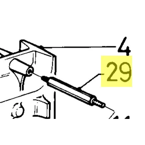 Vaillant Távtartó álló gázüzemű (VK, VKS) készülékekhez Alkatrészek 289721 VK 60/3-2 E; VK 72/3-2 E; VK 84/3-2 E; VK 96/3-2 E; VK 108/3-2 E; VK 120/3-2 E; VK 132/3-2 E; VK 144/3-2 E; VK 156/3-2 E; VK INT 60/7-2 E; VK INT 72/7-2 E; VK INT 84/7-2 E; VK INT 